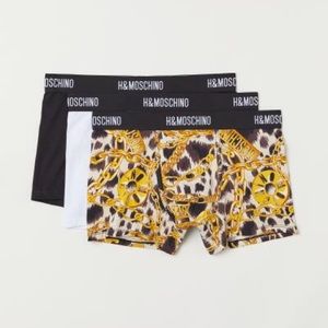 MOSCHINO [TV] H&M 3 Pack Boxer Shorts Sz M